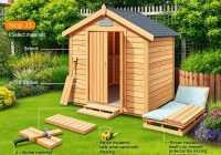 Jak zbudować i wyposażyć domek ogrodowy krok po kroku Jak zbudować i wyposażyć domek ogrodowy krok po kroku