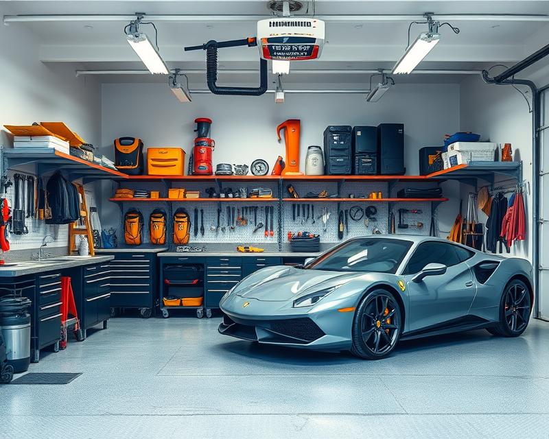 Jak zaprojektować i zorganizować funkcjonalny garaż: porady i wskazówki