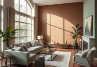 Nowoczesne kolory ścian do salonu 2024 i 2025: trendy i aranżacje