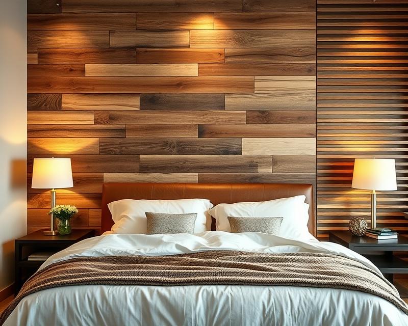 Pomysły na drewnianą ścianę w sypialni – aranżacje i style