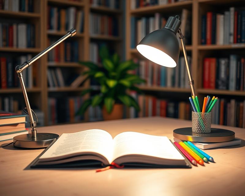 Jak wybrać idealną lampkę do pracy i nauki: poradnik dla Ciebie