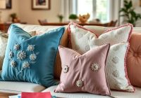 Poduszki dekoracyjne bez szycia – proste techniki DIY na szybkie zmiany w aranżacji wnętrza