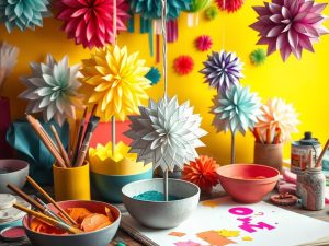 Papier mache dekoracje DIY: jak stworzyć lekkie i nowoczesne ozdoby krok po kroku
