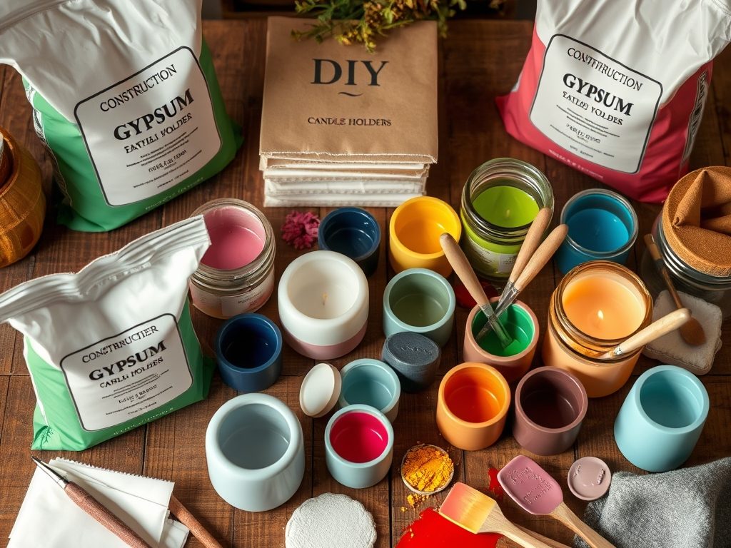 Świeczniki z gipsu DIY: krok po kroku od odlewu po trwałe zabezpieczenie i dekorację Świeczniki z gipsu DIY: krok po kroku od odlewu po trwałe zabezpieczenie i dekorację