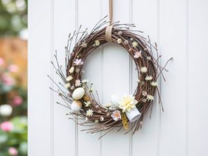 Wianek na drzwi wielkanocny DIY: jak stworzyć trwałą i stylową dekorację w minimalistycznym klimacie