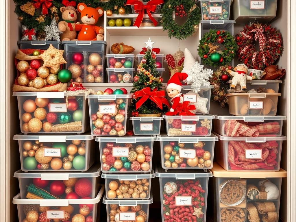 Jak bezpiecznie i estetycznie przechowywać dekoracje sezonowe, by uniknąć uszkodzeń i bałaganu