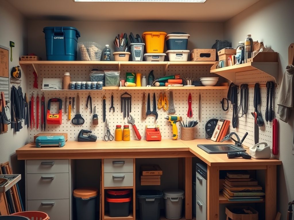 Jak zorganizować stanowisko do DIY w domu, by pracować wygodnie i bez bałaganu