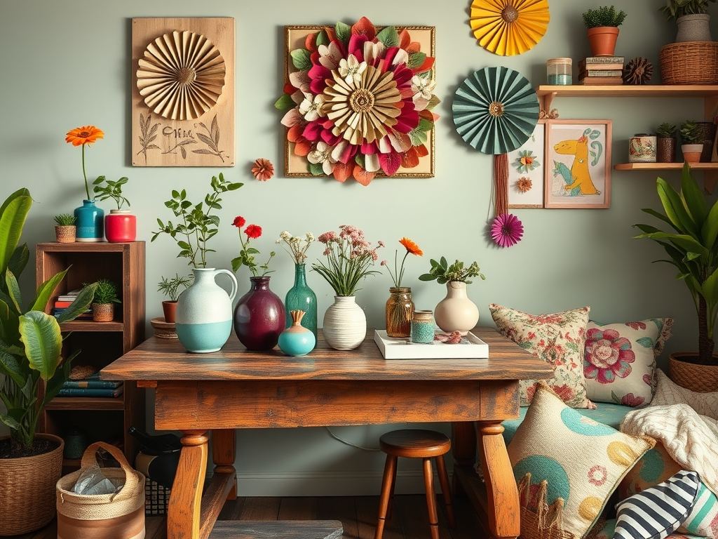 Upcycling dekoracji domowych: kreatywne metody odnawiania i nadawania nowych funkcji starym przedmiotom