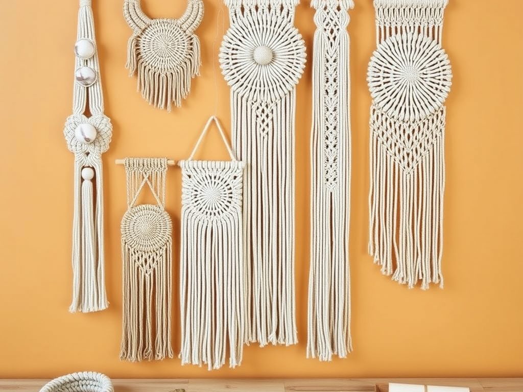 Makrama na ścianę DIY: jak zacząć i rozwijać umiejętności na trzech poziomach trudności