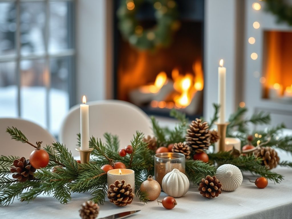 Minimalistyczne dekoracje świąteczne DIY: naturalne materiały i proste pomysły na klimat bez nadmiaru