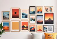 Galeria plakatów: jak dopasować kolory i motywy, by uniknąć wizualnego chaosu w aranżacji