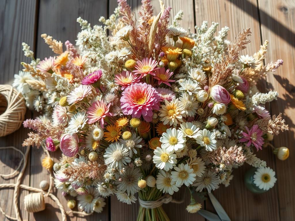 Dekoracje z suszonych kwiatów DIY: praktyczne pomysły i techniki tworzenia naturalnych aranżacji