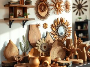 Upcycling drewna w dekoracjach: jak tworzyć unikalne ozdoby z odzysku i zadbać o wykończenie wnętrza