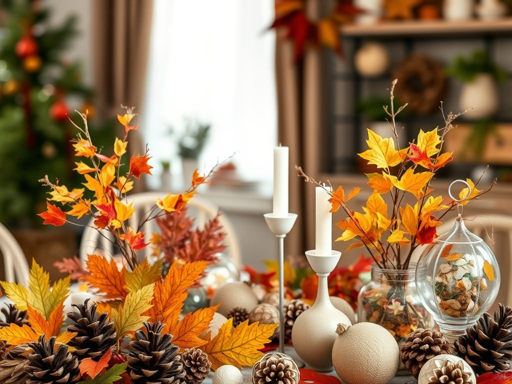 DIY dekoracje sezonowe: jak stworzyć uniwersalne ozdoby na każdą porę roku z naturalnych materiałów i recyklingu