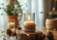 Świeczniki w stylu boho DIY: jak stworzyć naturalne i bezpieczne dekoracje krok po kroku Świeczniki w stylu boho DIY: jak stworzyć naturalne i bezpieczne dekoracje krok po kroku