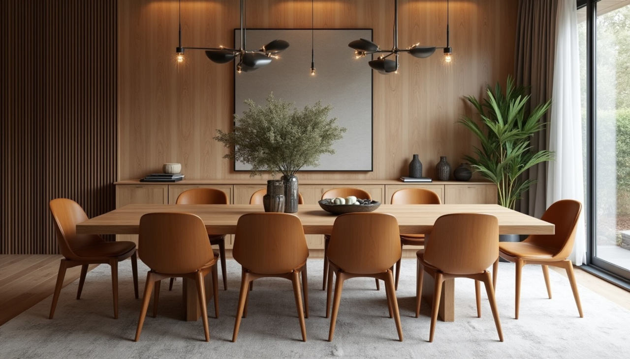 Architektura komfortu i szlachetność materii w nowoczesnej strefie dziennej